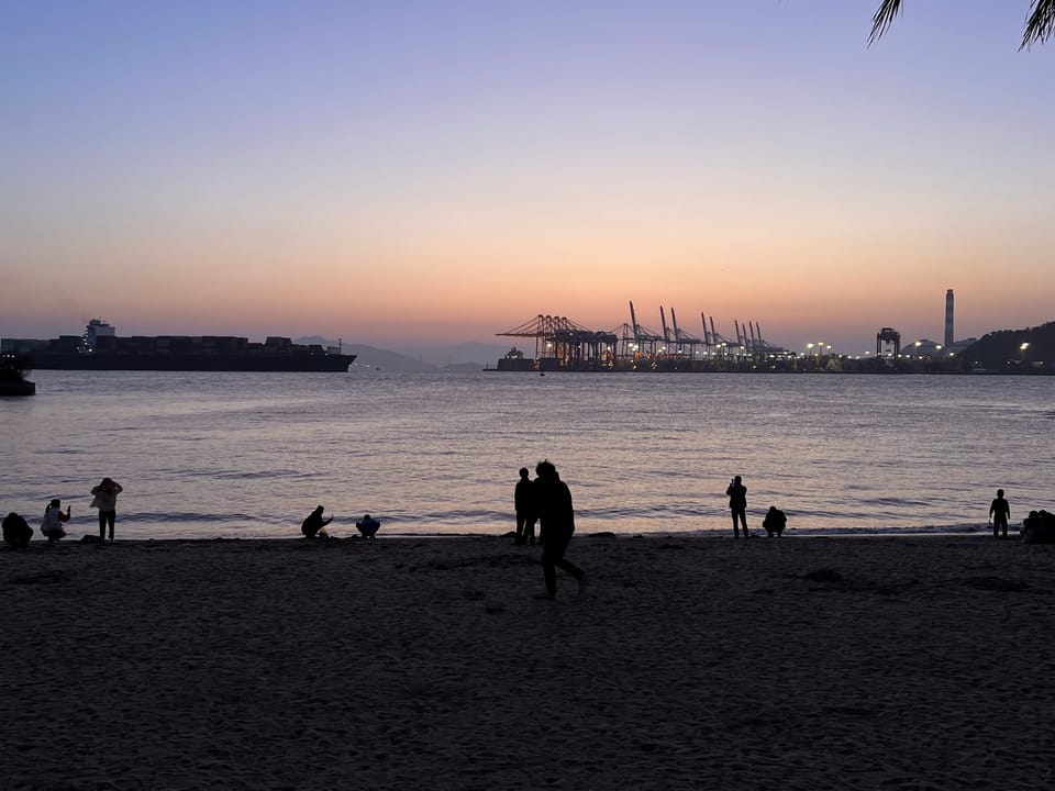 摄于鼓浪屿，有一种电影落幕的感觉。